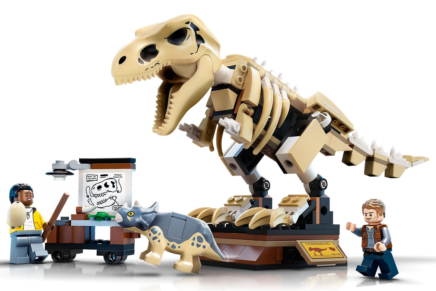 LEGO® Jurassic World 76940 T. Rex-Skelett in der Fossilienausstellung