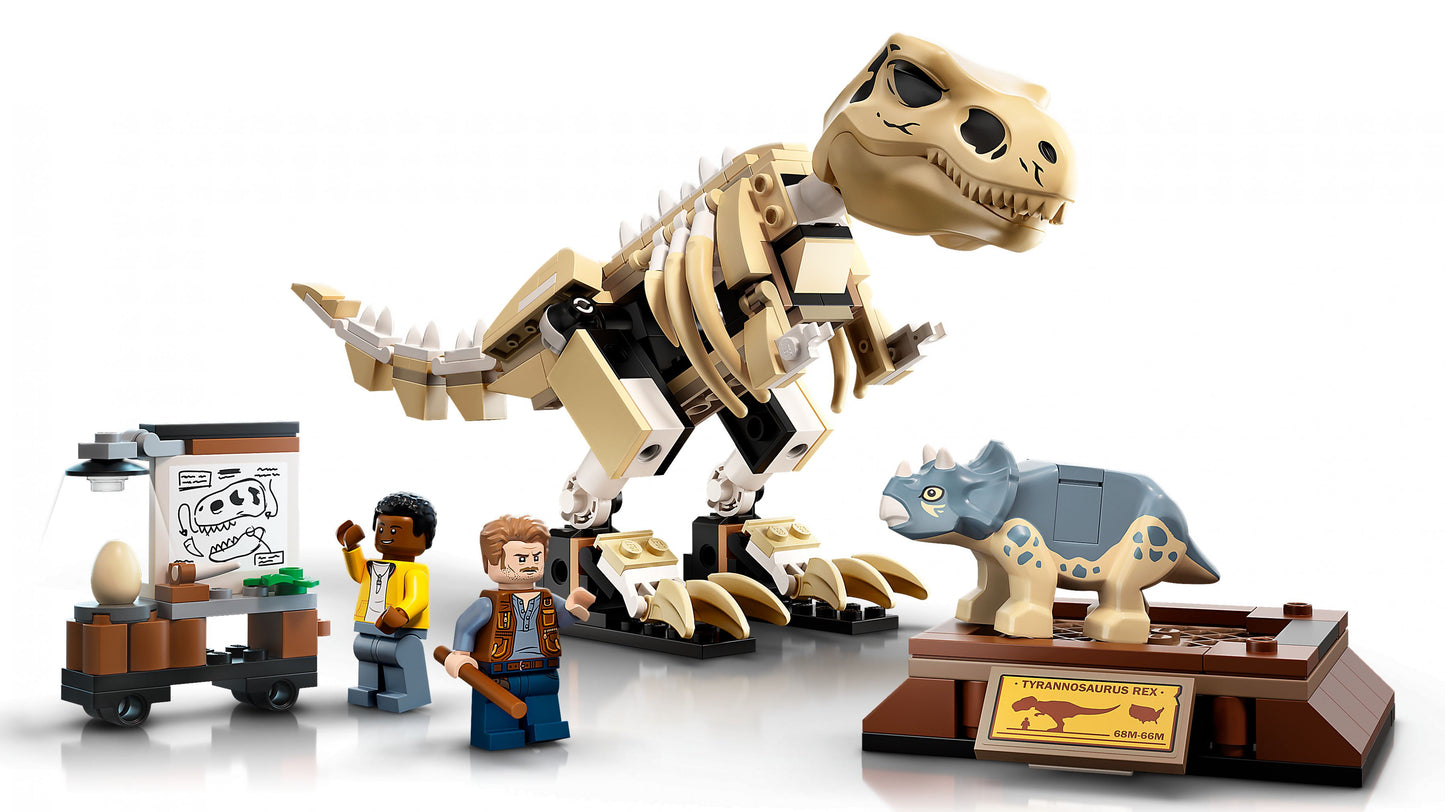 LEGO® Jurassic World 76940 T. Rex-Skelett in der Fossilienausstellung