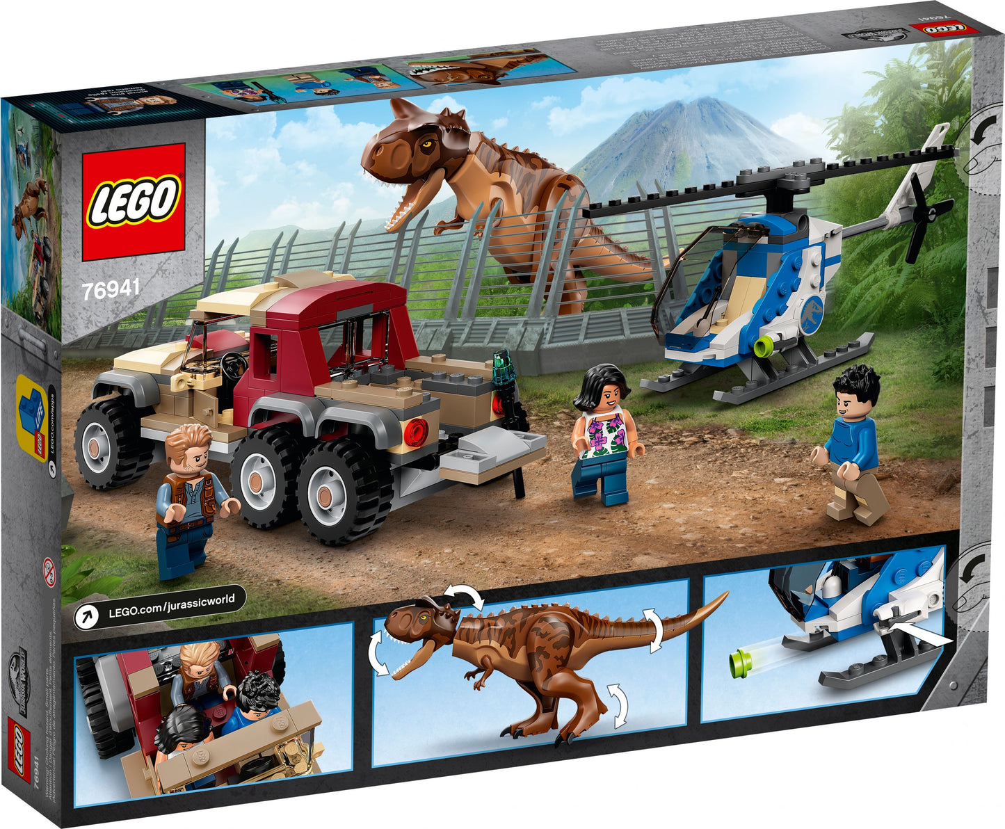 LEGO® Jurassic World 76941 Verfolgung des Carnotaurus