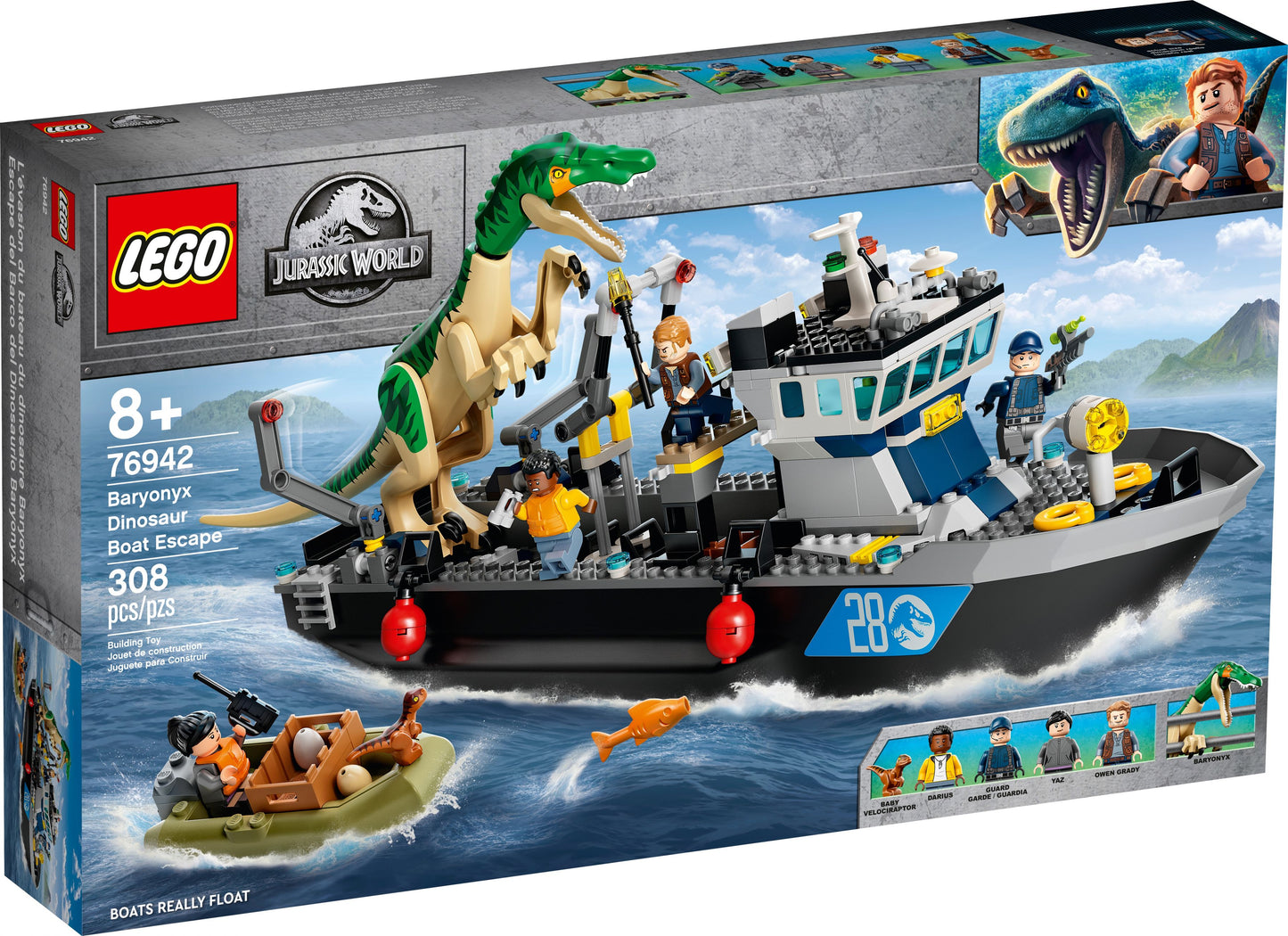 LEGO® Jurassic World 76942 Flucht des Baryonyx