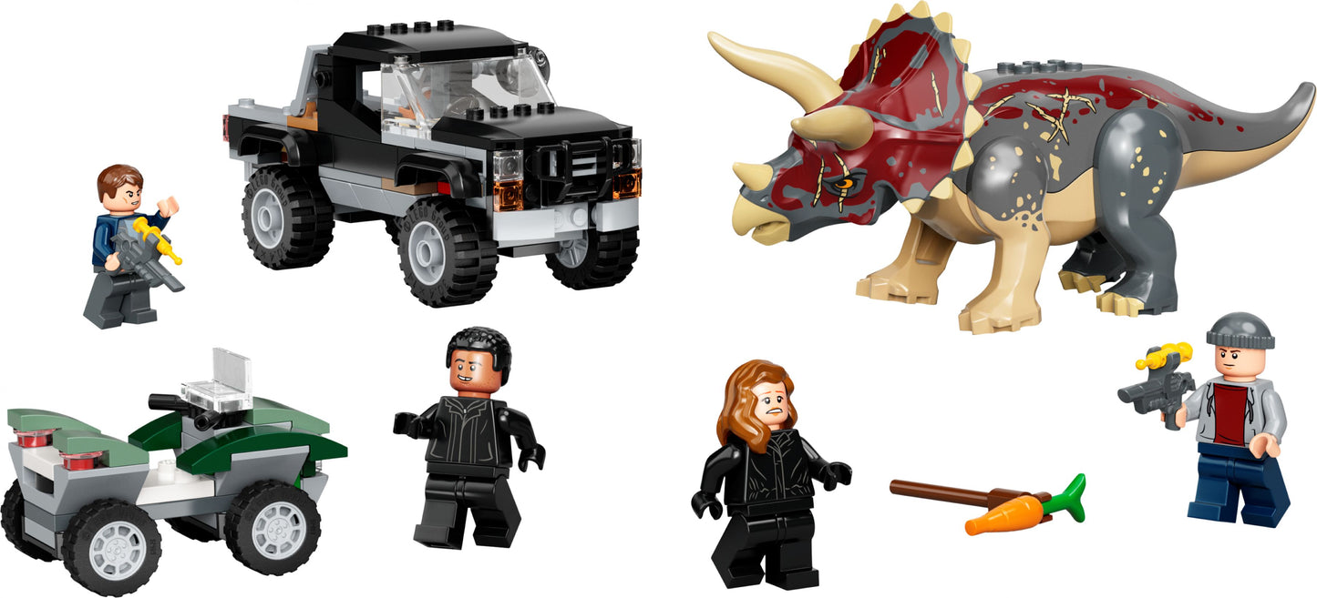 LEGO® Jurassic World 76950 Triceratops-Angriff